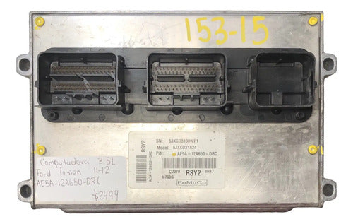 Pcm Computadora Lincoln Mkz 3.5l 2011-2012 Ae5a-12a650-drc
