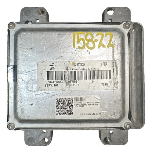 Pcm Computadora Pontiac G6 3.5l 2007