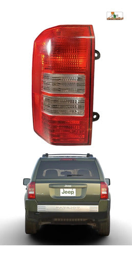 Calavera Lh Jeep Patriot 2008-2017 05160365af P2 Izquierdo/conductor Rojo