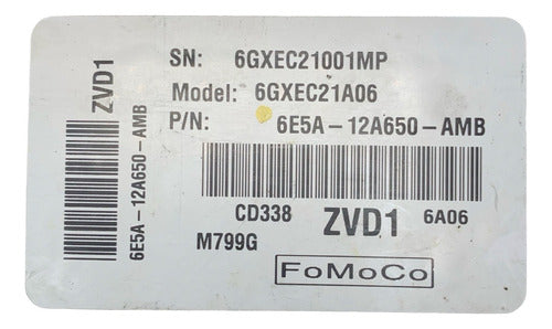 Computadora Ford Fusion 2.3l A/t 06-07 6e5a-12a650-amb