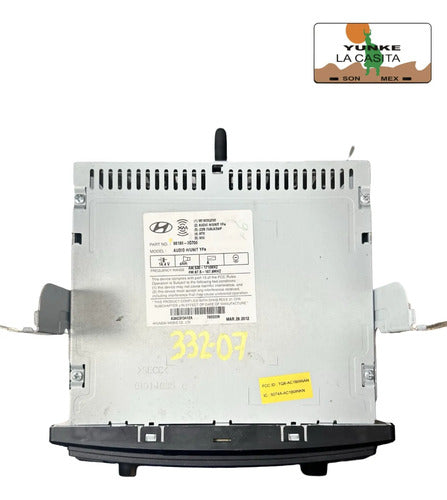Estéreo Hyundai Sonata 2012-2015 96180-3q700