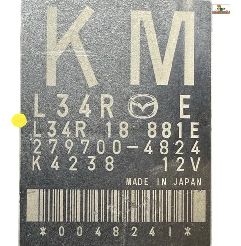 Computadora Mazda 3 2.3l 07-09 L34r 18 881e (km)