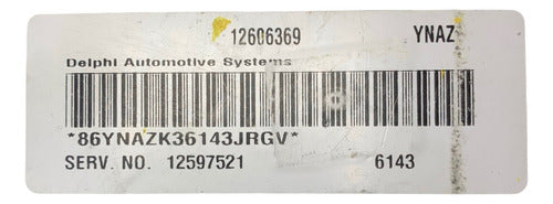 Computadora Hummer H3 3.5l 2006 12606369 (ynaz)