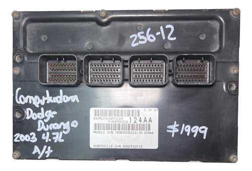 Computadora Dodge Durango 4.7l A/t 2003 P56029124aa