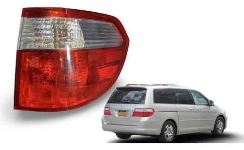 Calavera Rh Original Honda Odyssey 2005-2007 Derecho/pasajero Rojo