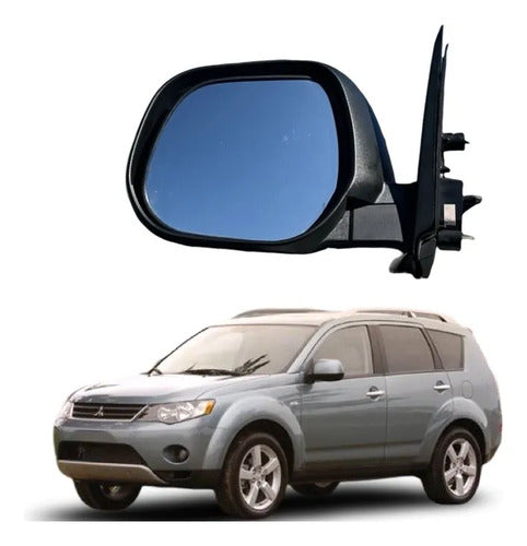 Espejo Retrovisor Lh Mitsubishi Outlander 2007-2013 022588