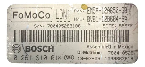 Pcm Computadora Ford Focus 2.0l 13-14 Em5a-12a650-gb