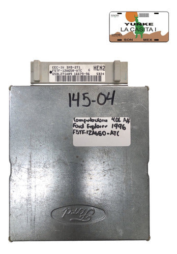 Computadora Ford Explorer 4.0l A/t 1996 F5tf-12a650-atc