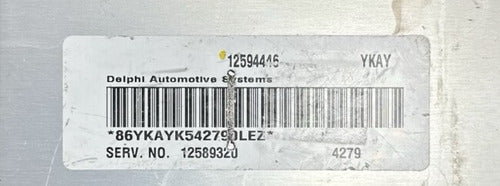 Computadora Chevrolet Malibú 2.2l 2005 12594446 (ykay)