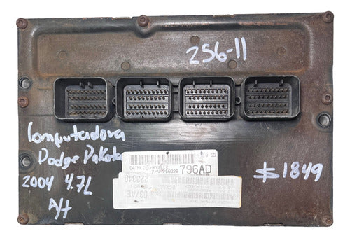 Computadora Dodge Dakota 4.7l A/t 2004 P56028796ad