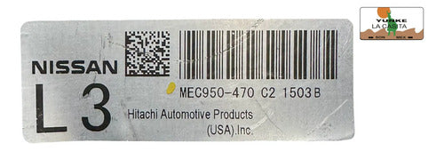 Pcm Computadora Nissan Sentra 2.0l A/t 11-12 Mec950-470 (l3)