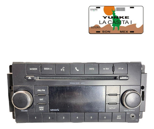 Estereo Dodge Charger 07-14 P05091115ac