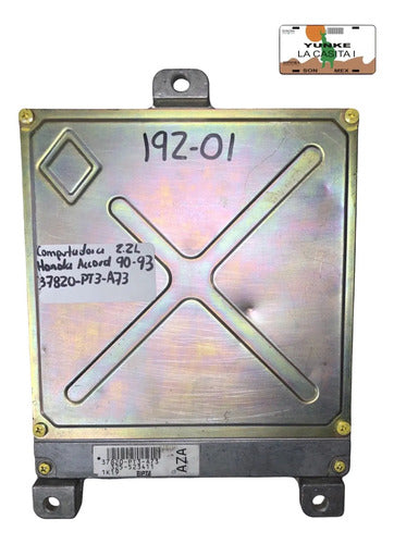Pcm Computadora Honda Accord 2.2l 90-93 37820-pt3-a73