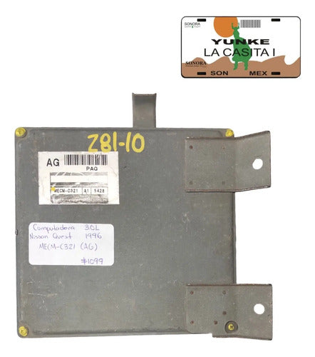 Pcm Computadora Nissan Quest 3.0l 1996 Mecm-c321 (ag)