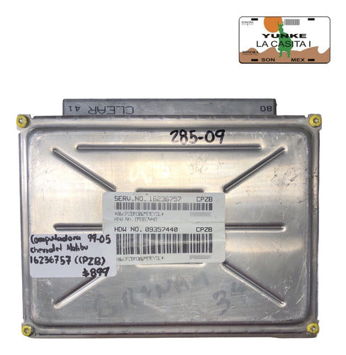 Computadora Chevrolet Malibu 99-05 16236757 (cpzb)