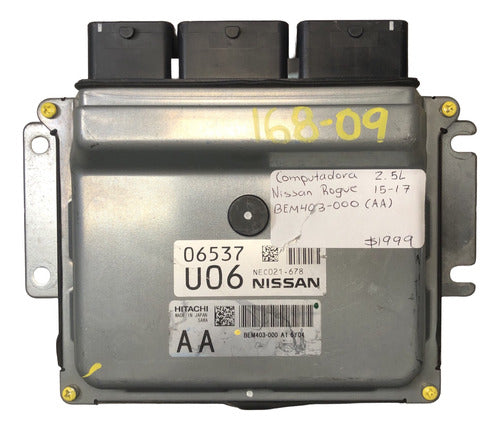 Computadora Nissan Rogue 2.5l 15-17 Bem403-000 (aa)