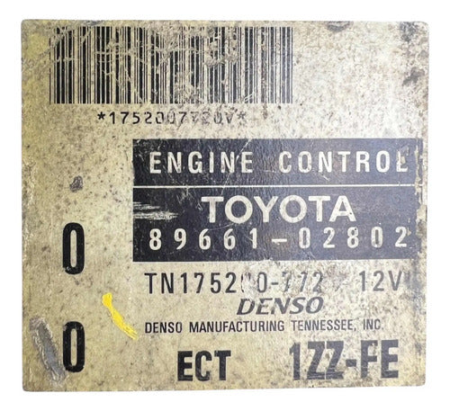 Pcm Computadora Toyota Corolla 1.8l 00-02