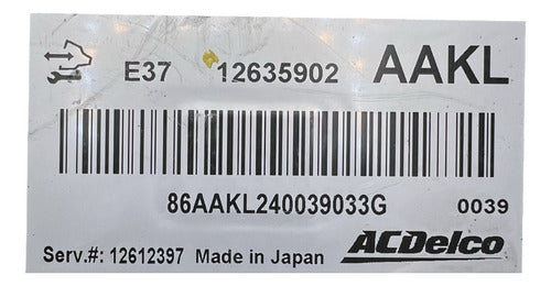 Computadora Chevrolet Cobalt 2.2L 07-12 12635902 (AAKL)