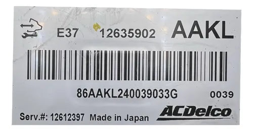 Pcm Computadora Chevrolet Cobalt 2.2l 07-12 12635902 Aakl P4