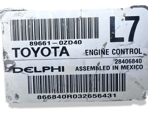 Pcm Computadora Toyota Corolla 1.8l 14-15 (l7) P3