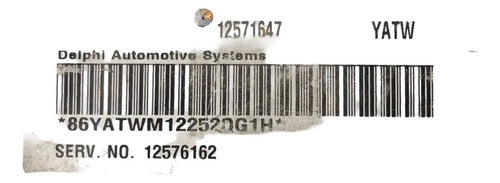 Pcm Computadora Pontiac Sunfire 2.2l 2005 12571647 (yatw)