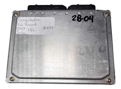 Pcm Computadora Vw Passat 1.8l 2003 Turbo 4b0 906 018 Da P2