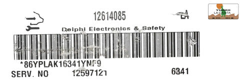 Computadora   Chevrolet Silverado 5.3l 2007 12614085 (ypla)
