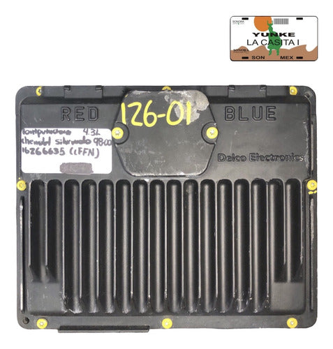 Computadora Chevrolet Silverado 4.3l 98-00 16266635 (cffn)