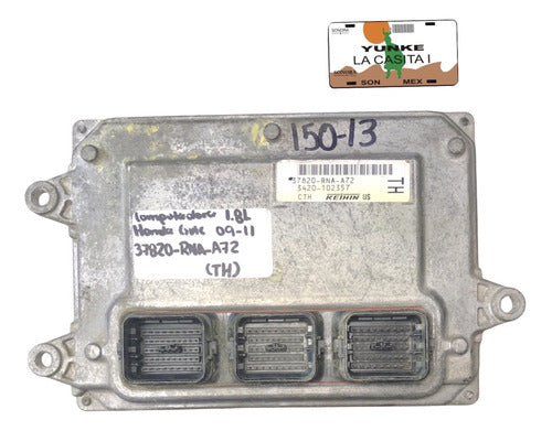Computadora Honda Civic 1.8l 09-11 37820-rna-a72 (th)