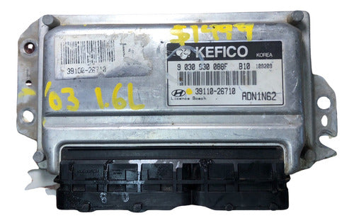 Computadora Hyundai Accent 1.6l 2001 39110-26710