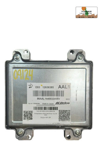 Computadora Chevrolet Aveo 1.6l A/t 2010 12636385 (aal1)