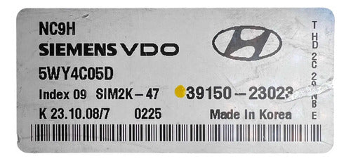 Pcm Computadora Hyundai Elantra 2.0l 07-10 39150-23023