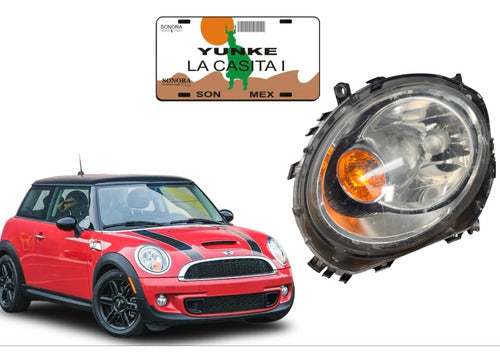 Faro Rh  Mini Cooper Clubman 07-13 162704-02 Blanco