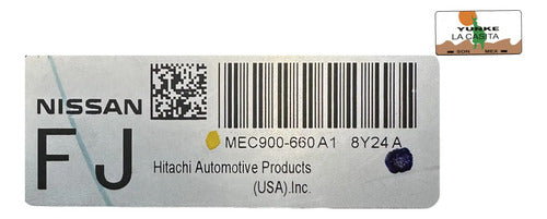 Pcm Computadora Nissan Tida 1.8l A/t 2008 Mec900-660 (fj)