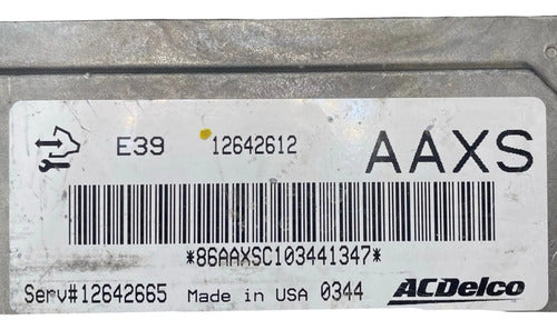 Pcm Computadora Buick Regal 2.4l 10-12 12642612 (aaxs)