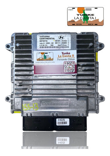 Computadora Hyundai Sonata 2.4l 11-14 39101-2g662
