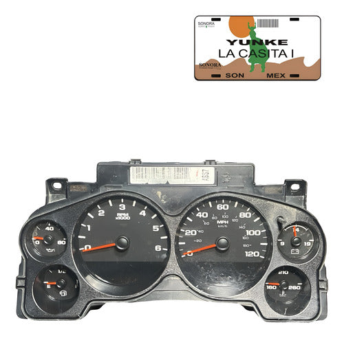 Velocimetro Cluster Chevrolet Silverado 2007-2013 28255338 Negro