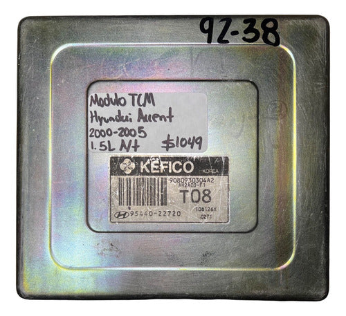 Modulo Tcm Hyundai Accent 1.5l A/t 00-05 95440-22720 (t08)
