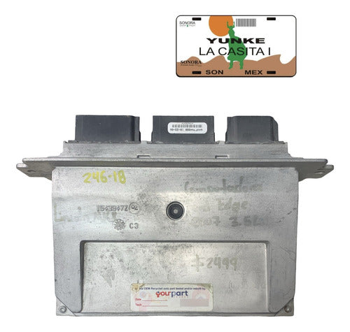 Computadora Ford Edge 3.5l 2007 7t4a-12a650-gg
