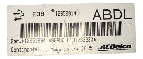Computadora Chevrolet Malibu 12-13 12652814 (abdl)