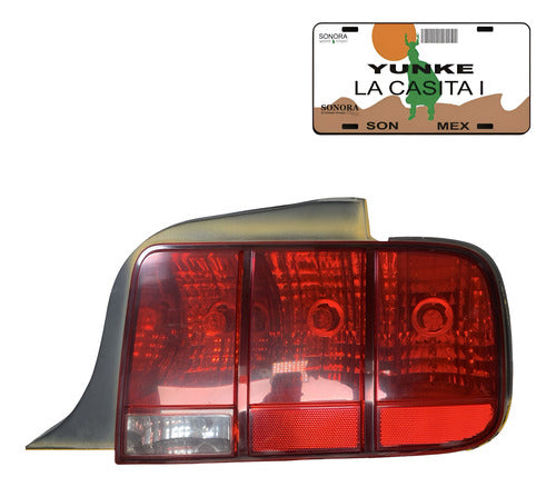 Calavera Rh Ford Mustang 2005-2009 61a-1850-5310 Derecho/pasajero Rojo
