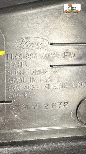 Moldura Central Cajuela Ford F-150 15-20 Fl34-9941018-aew Negro