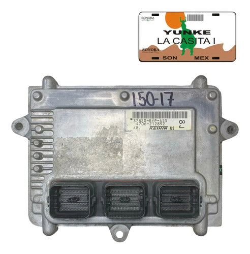 Pcm Computadora Honda Pilot 3.5l 06-07 37820-ryp-a55 (8j) P1