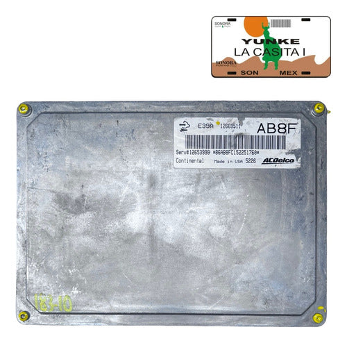 Computadora Chevrolet Malibu 2.5l 2016 12669511 (ab8f)