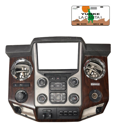 Marco De Estéreo Ford F-250 Super Duty 13-16 Dc34-2504302-c Marrón