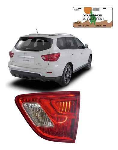 Calavera Interior Rh Nissan Pathfinder 2017-2019 949697 Derecho Rojo