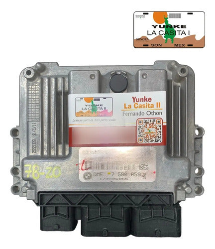 Pcm Computadora Mini Cooper 1.6l 08-10 Dme 7 590 859-01 P1