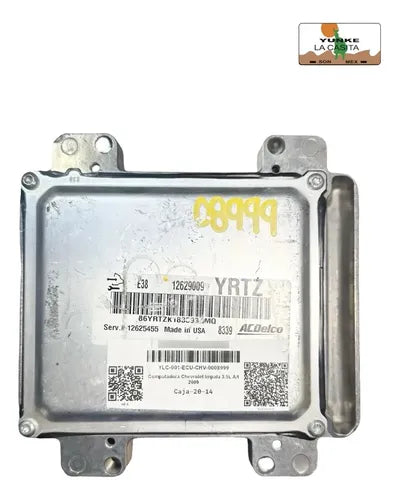 Computadora Chevrolet Impala 3.5l A/t 2009 12629009 (yrtz)