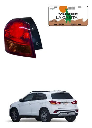 Calavera Lh Mitsubishi Outlander 11-19 P9374 Izquierdo/conductor Rojo