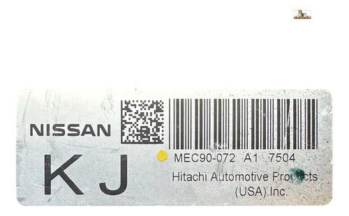 Computadora Nissan Sentra 2.0l 2007 Mec90-072 (kj)